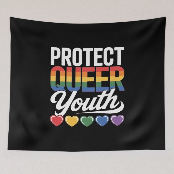 Item preview, Protect Queer Youth LGBTQ Gay Pride Trans Queer designed and sold by MarryIsMonth.