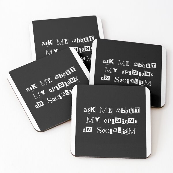 Item preview, Ask Me About My Opinions On Socialism designed and sold by NyxVoid Designs.