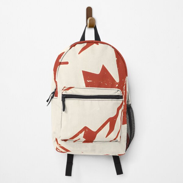 Item preview, Canada Admitted Explore Nature Travel Stamp Vintage Retro Mountain Maple designed and sold by DrawHandArt.