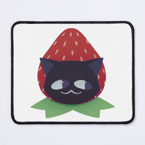 Item preview, Black Cat in Strawberry Suit designed and sold by Asutip.