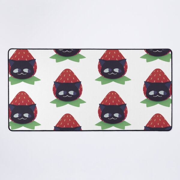 Item preview, Black Cat in Strawberry Suit designed and sold by Asutip.