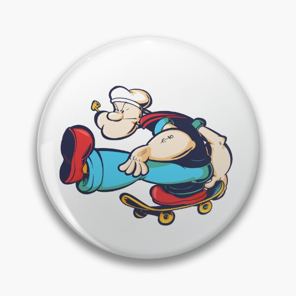 Item preview, Popeye the Skater (color version) designed and sold by TomiAx.