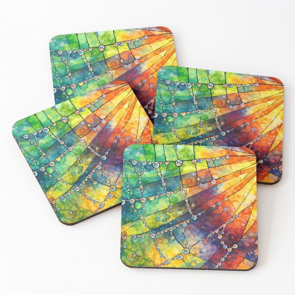 Item preview, Sunlight on Dewy Spider Web designed and sold by cuprum.