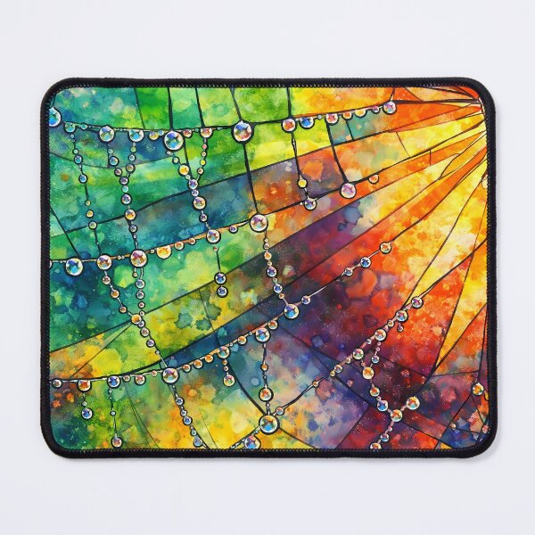 Item preview, Sunlight on Dewy Spider Web designed and sold by cuprum.