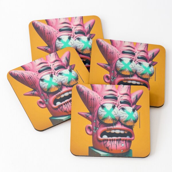 Item preview, “X-Eyed Static & the Coral Scream” designed and sold by Print Fiction.