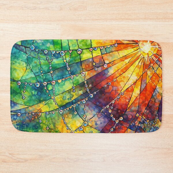 Item preview, Sunlight on Dewy Spider Web designed and sold by cuprum.