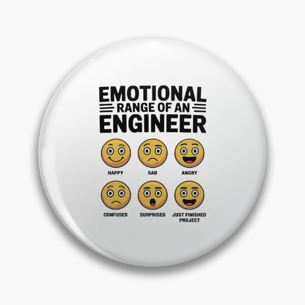 Item preview, Emotional Range Of An Engineer Engineering Men Women designed and sold by AquaKiev.