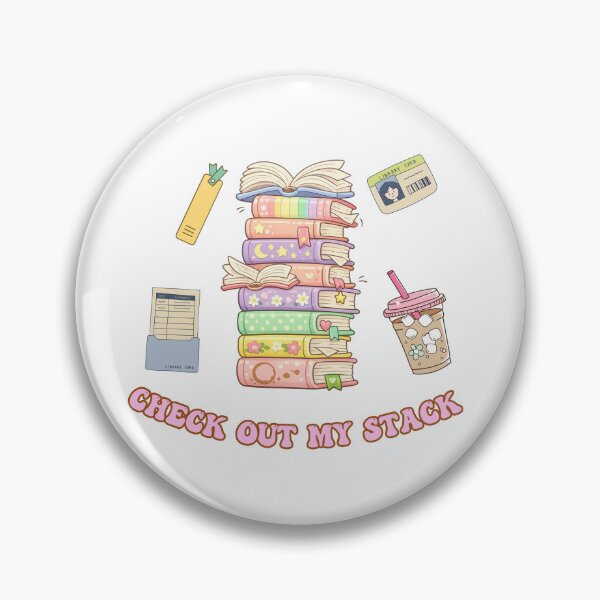 Item preview, Check Out My Stack Cute Book Stack T-Shirt | Book Lover Gift designed and sold by KittyDogPublishing .