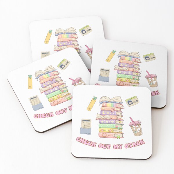 Item preview, Check Out My Stack Cute Book Stack T-Shirt | Book Lover Gift designed and sold by KittyDogPublishing .