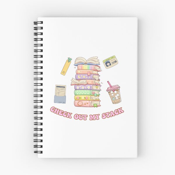 Item preview, Check Out My Stack Cute Book Stack T-Shirt | Book Lover Gift designed and sold by KittyDogPublishing .