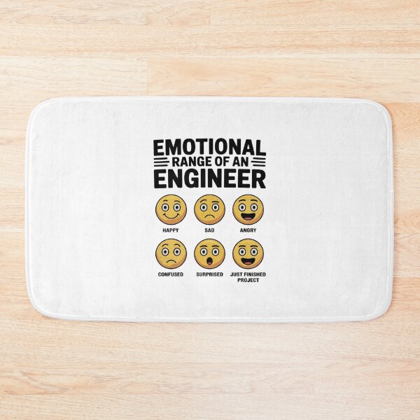 Item preview, Emotional Range Of An Engineer Engineering Men Women designed and sold by AquaKiev.