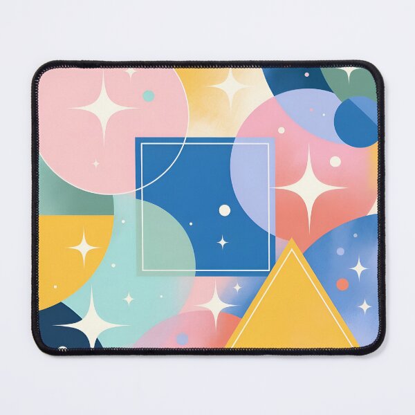 Item preview, Celestial Geometric Dreams - Abstract Modern Pastel Shapes designed and sold by Flow19.
