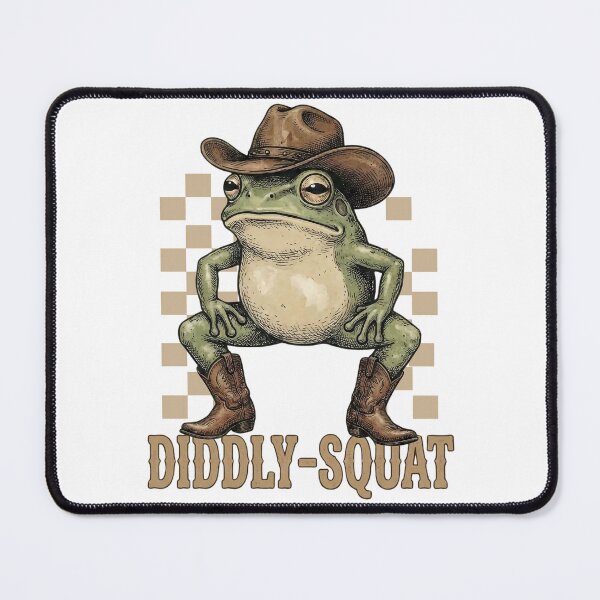 Item preview, Funny Frog Cowboy Western Animal Humor Design designed and sold by MTJ-Mushrooms.