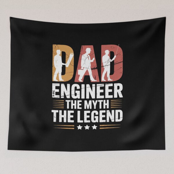 Item preview, Engineer Dad Father's Day Engineering designed and sold by AquaKiev.