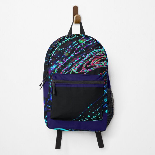 Item preview, Digital Data Flow Neon Waves Particle Stream Tech Art Poster designed and sold by goodcrystals.