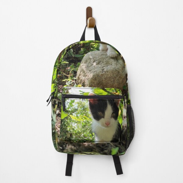 Item preview, Small cat on stone designed and sold by Gourmetkater.