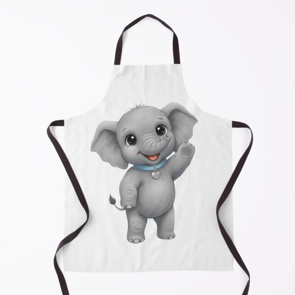 Item preview, Adorable Smiling Baby Elephant designed and sold by CHRIST5000.