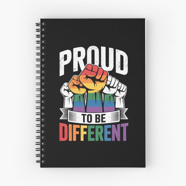 Item preview, Proud To Be Different LGBTQ Lesbian Gay Pride Bisexual Queer designed and sold by MarryIsMonth.