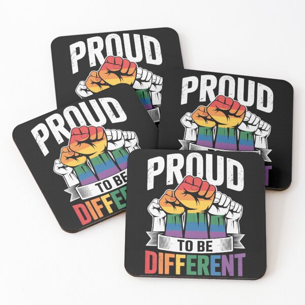 Item preview, Proud To Be Different LGBTQ Lesbian Gay Pride Bisexual Queer designed and sold by MarryIsMonth.