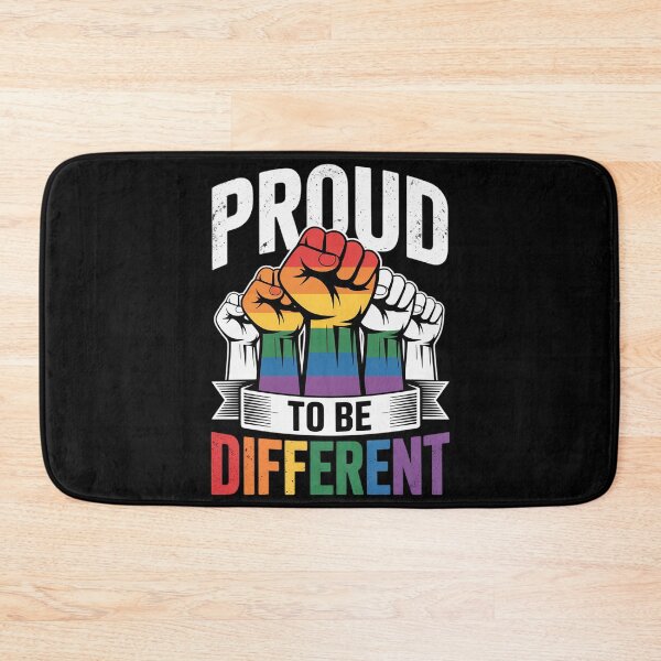 Item preview, Proud To Be Different LGBTQ Lesbian Gay Pride Bisexual Queer designed and sold by MarryIsMonth.