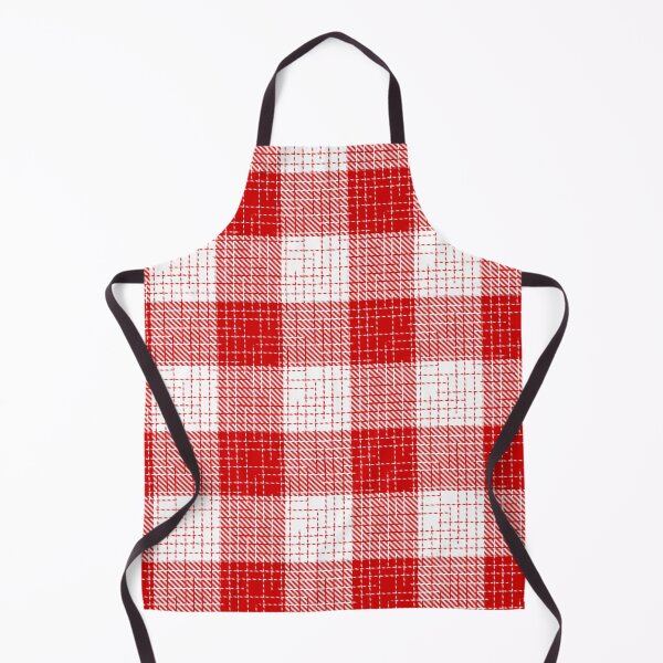 Item preview, Red And White Crosshatch Plaid Gingham Design designed and sold by PatternTitan.
