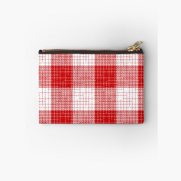 Item preview, Red And White Crosshatch Plaid Gingham Design  designed and sold by PatternTitan.