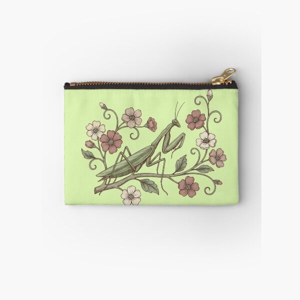 Item preview, Praying Mantis Floral Nature designed and sold by BirdsnStuff.