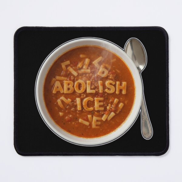 Item preview, Abolish ice alphabetti spaghetti designed and sold by RichTeeDesigns.