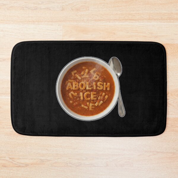 Item preview, Abolish ice alphabetti spaghetti designed and sold by RichTeeDesigns.