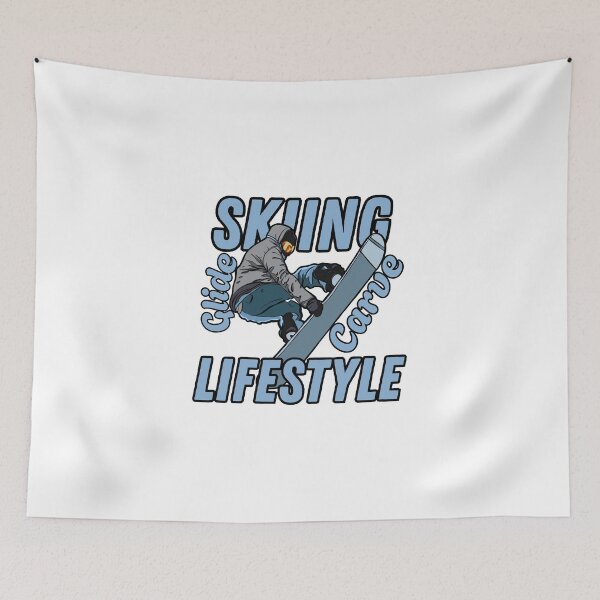 Item preview, SKIING LIFESTYLE ! designed and sold by Abdelillah10.