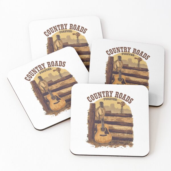 Item preview, Country Roads Forever. designed and sold by MyHappyArtShop.