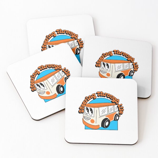 Item preview, Seeing Through Like a Bus Driver | Retro Cartoon Bus Design designed and sold by Homelife3.