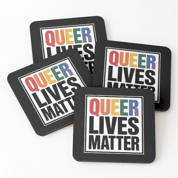 Item preview, Queer Lives Matter - LGBT Queer Pride designed and sold by MarryIsMonth.