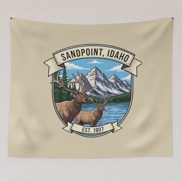 Item preview, Sandpoint, Idaho designed and sold by Pixel-Lair.