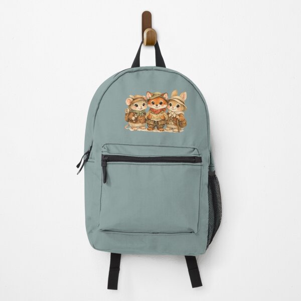Item preview, Adorable Forest Explorer Friends: Kawaii Watercolor Adventure designed and sold by DakotaPoppin.
