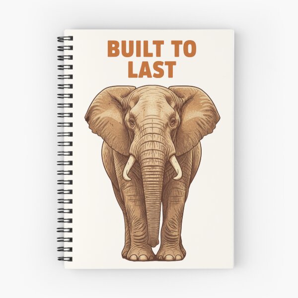 Item preview, Built to Last Elephant Art: Savanna Anniversary Gift designed and sold by SavannaStrikes.