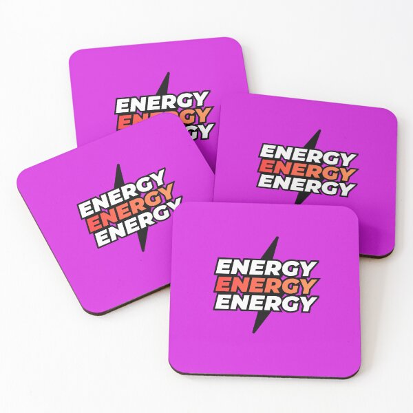 Item preview, Energy Energy Energy – Bold Motivational Typography Design designed and sold by Danny-Arts1.