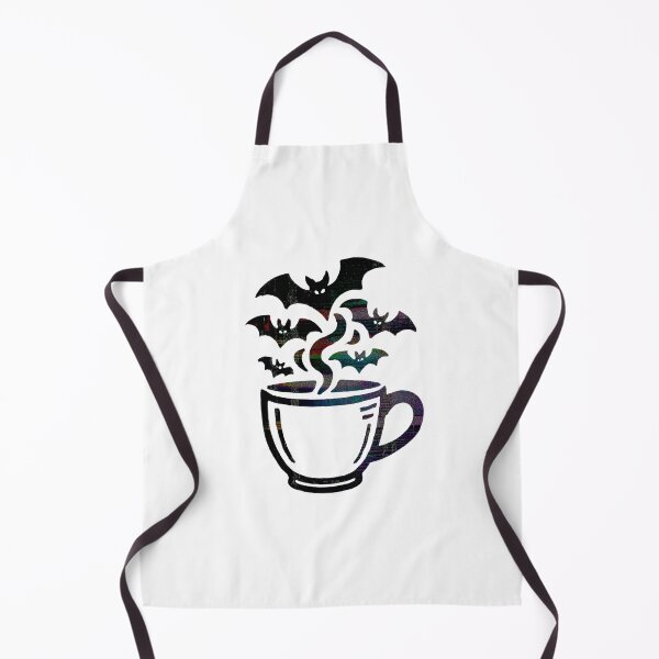 Item preview, Spooky Coffee Bats – Halloween Goth Caffeine Illustration designed and sold by Horrify.