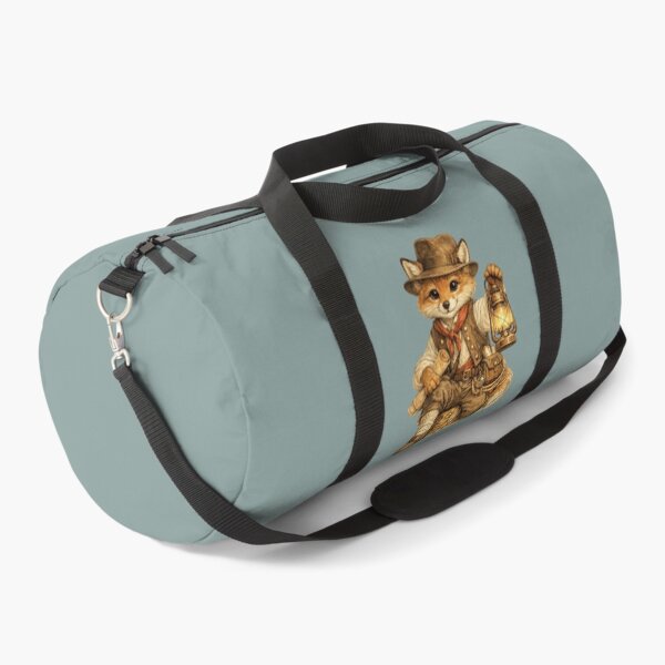 Item preview, Vintage Explorer Fox with Flashlight, Searching for Ancient Treasures designed and sold by DakotaPoppin.