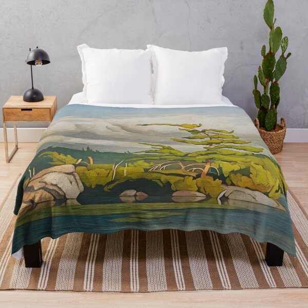Item preview, A. J. Casson – Moose Lake | Classic Canadian Landscape Art Print designed and sold by VisualGeni.