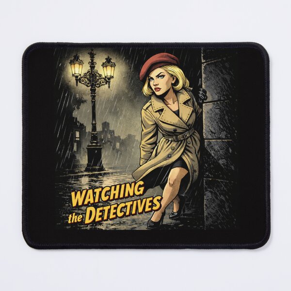 Item preview, Watching the Detectives designed and sold by halibutgoatramb.