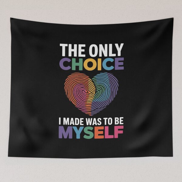 Item preview, Rainbow Choice LGBTQ Gay Pride Lesbian Homosexual Tolerance designed and sold by MarryIsMonth.