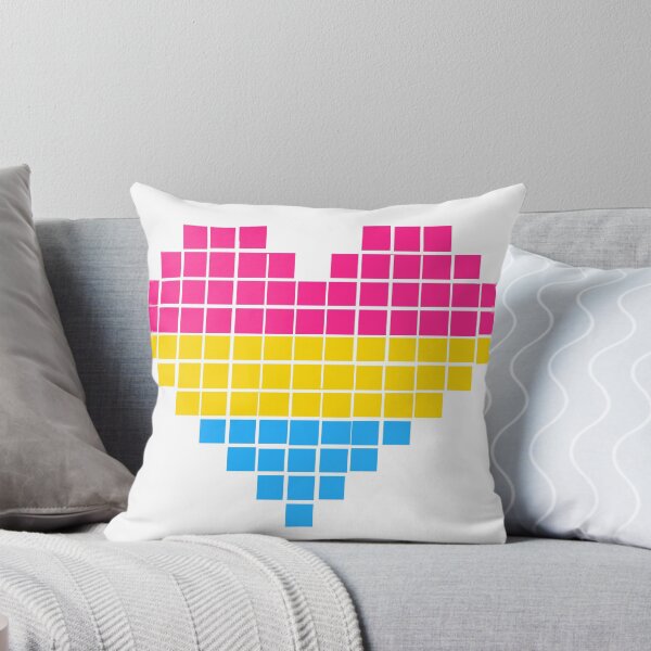 Item preview, Pansexual Pixel Heart designed and sold by nexevis.