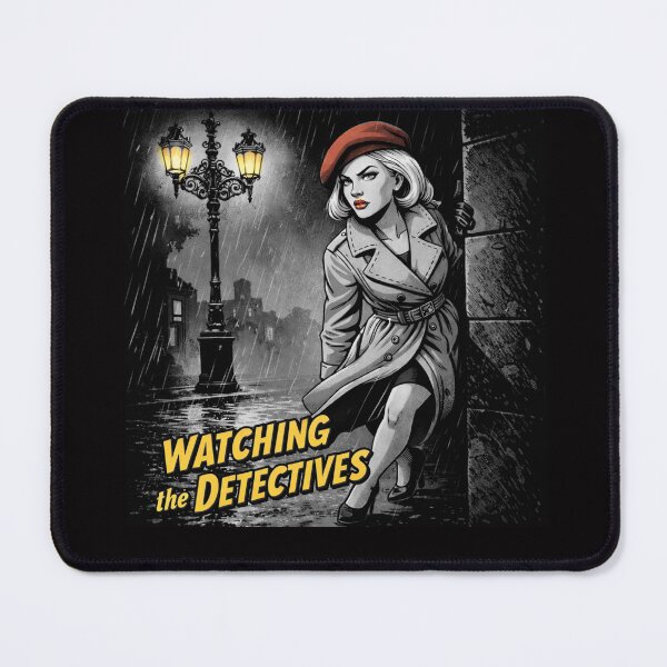 Item preview, Watching the Detectives designed and sold by halibutgoatramb.
