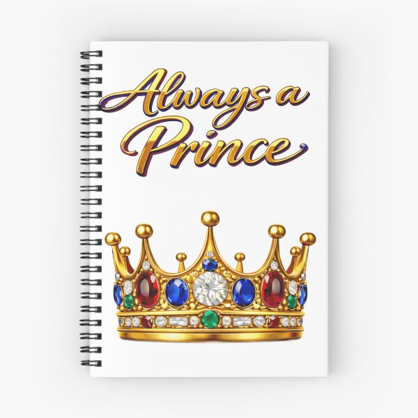 Item preview, Always a Prince – Royal Crown Legacy Statement Design designed and sold by AlexLineArt.
