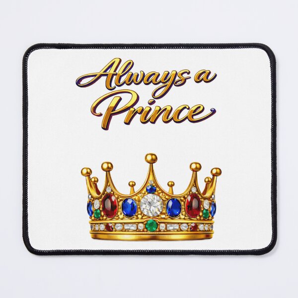Item preview, Always a Prince – Royal Crown Legacy Statement Design designed and sold by AlexLineArt.