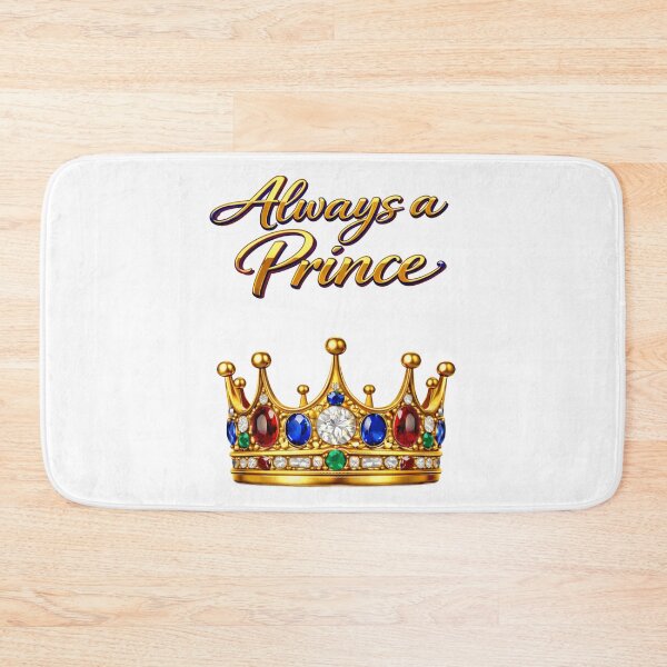 Item preview, Always a Prince – Royal Crown Legacy Statement Design designed and sold by AlexLineArt.