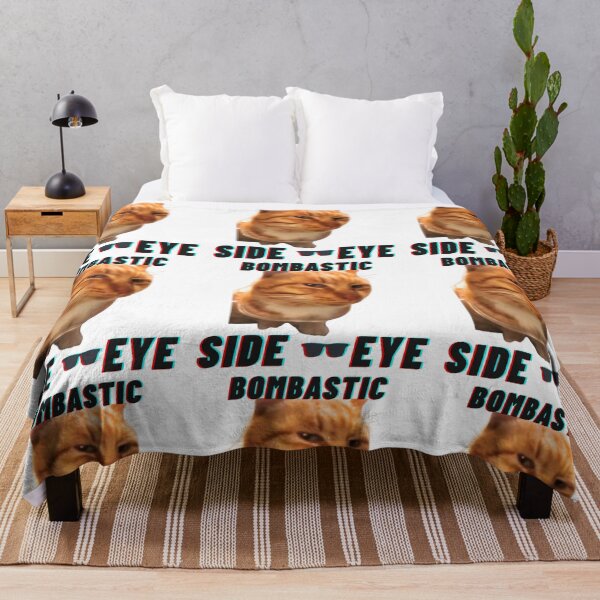 Item preview, Funny Bombastic Side Eye Cat Meme designed and sold by ShopOfMMC.