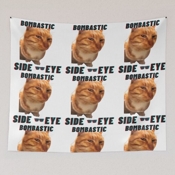 Item preview, Funny Bombastic Side Eye Cat Meme designed and sold by ShopOfMMC.