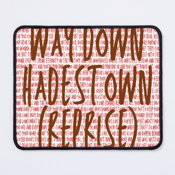 Item preview, Hadestown Lyrics designed and sold by broadwaygirl142.
